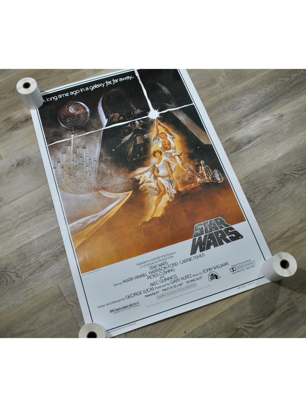 Star Wars Darth Vader Skywalker Princess Layla Movie Film Poster Decor Sign